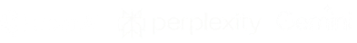 OpenAI, Perplexity, Gemini