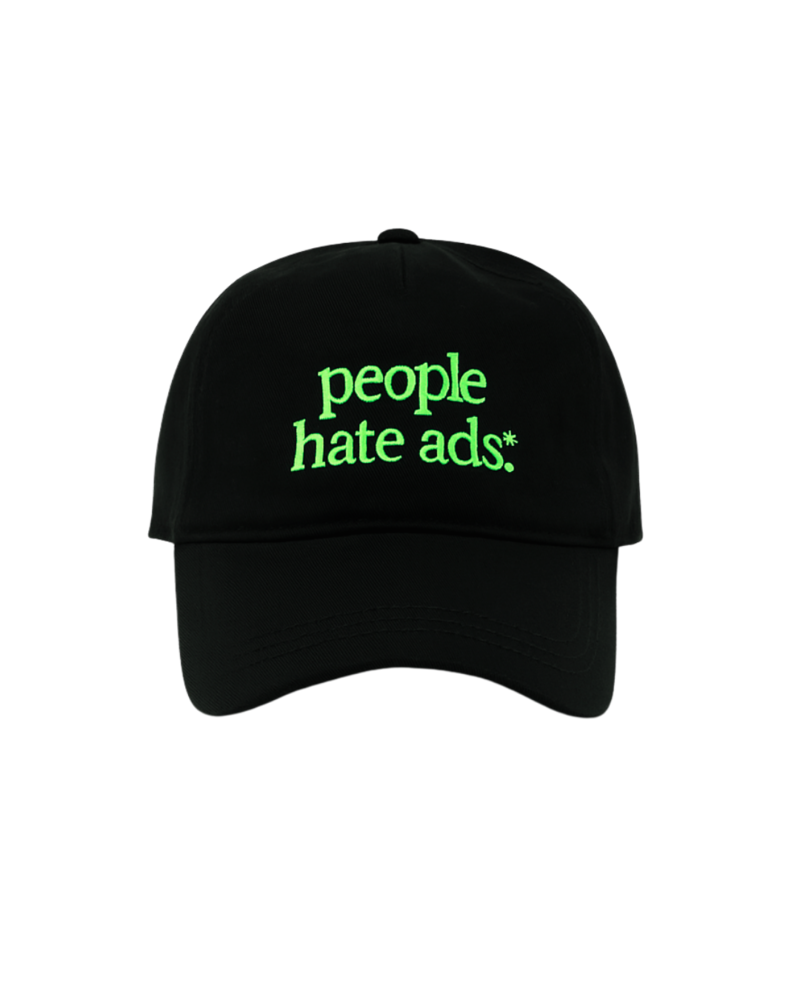 People Hate Ads cap