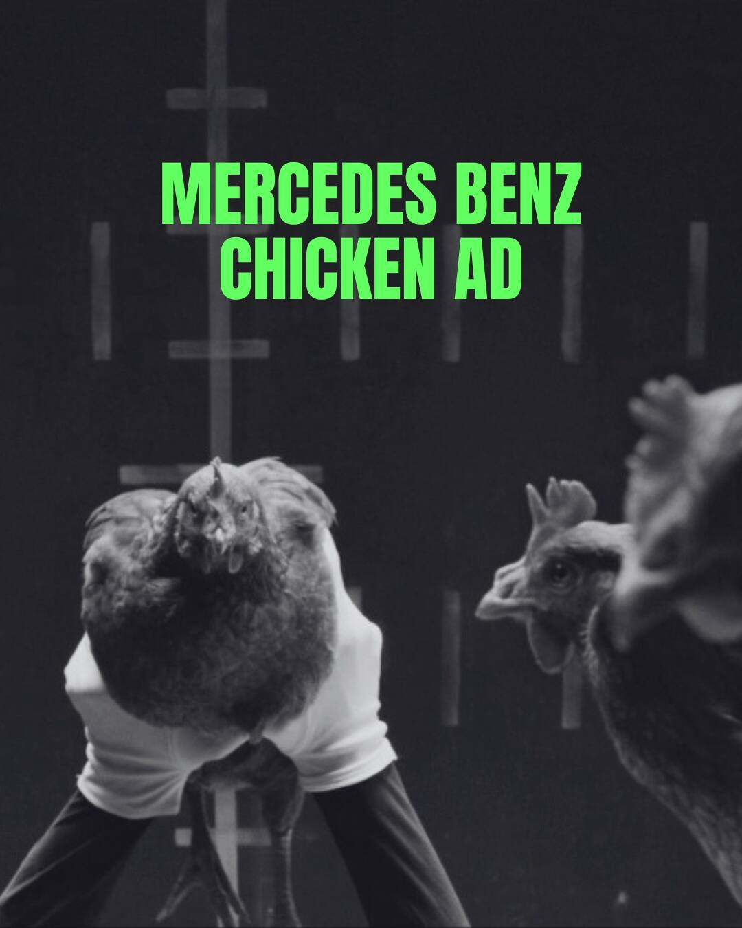 The Mercedes-Benz chicken ad demonstrating Magic Body Control.